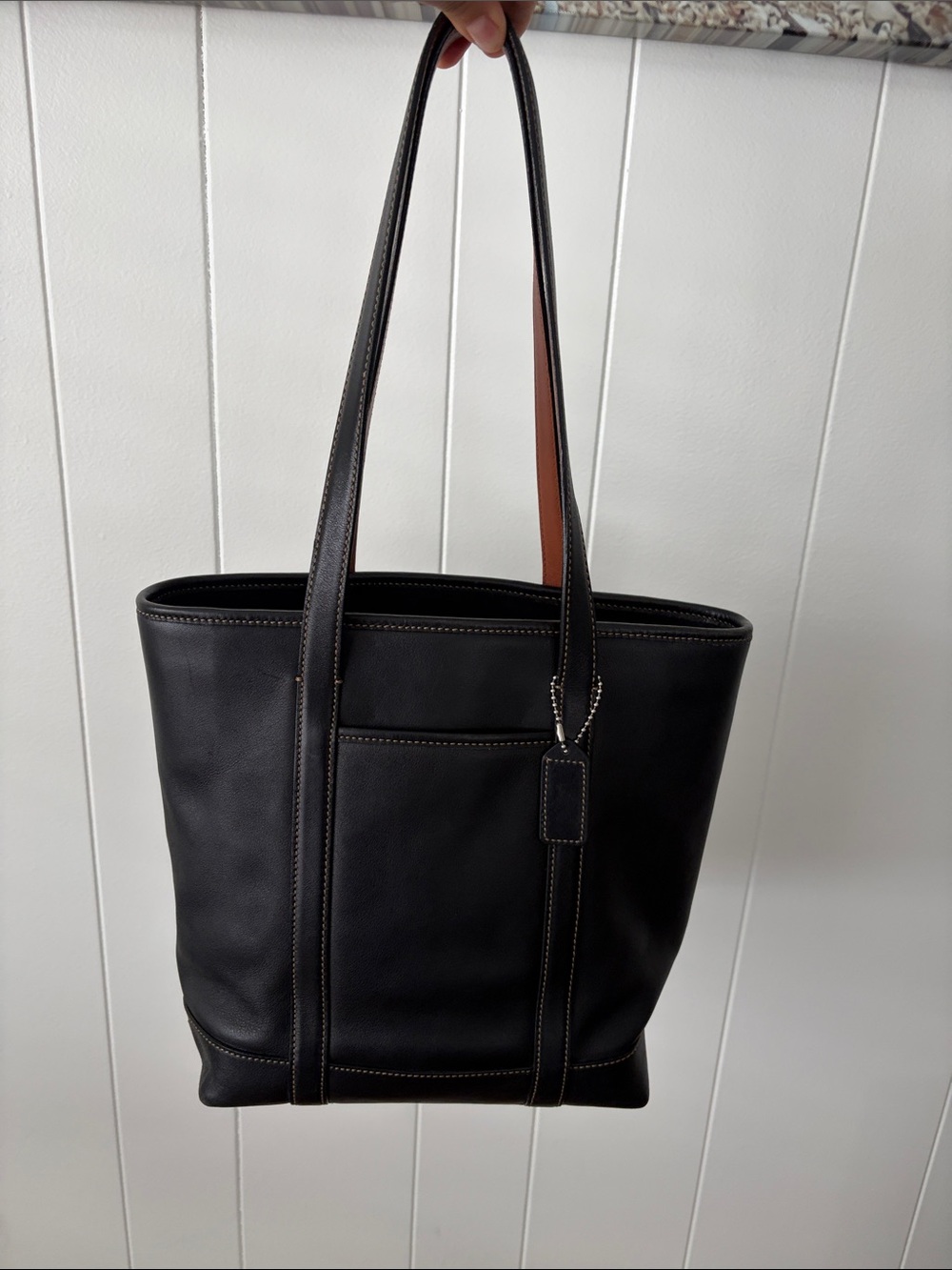 Coach (5187) Black Leather tote
